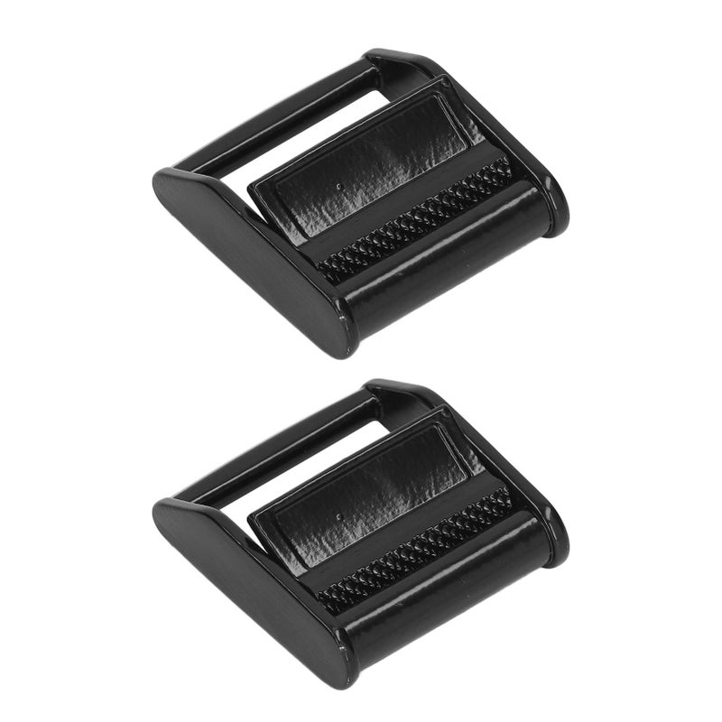 Stainless Steel Cam Buckle: 38mm Webbing Size, Rust Proof Anti Corrosion - Manual Polished Durable, Roof Luggage Buckle for Yacht Marine, Canoe Kayak Roof Rack Fixing - Image 2