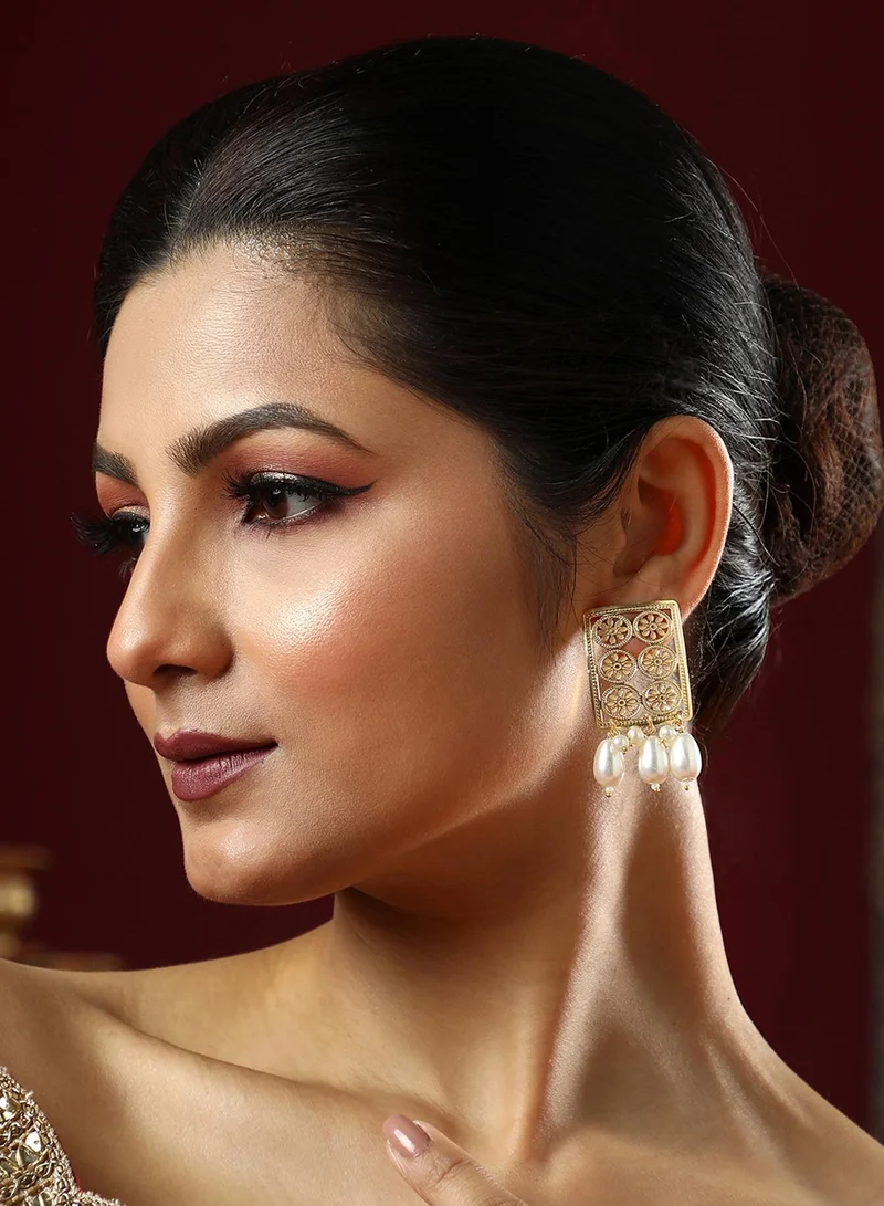 SOHI Pearls Artificial Drop Earring Jewellery