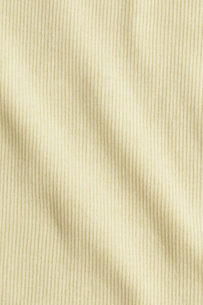 H&M Ribbed cotton vest top