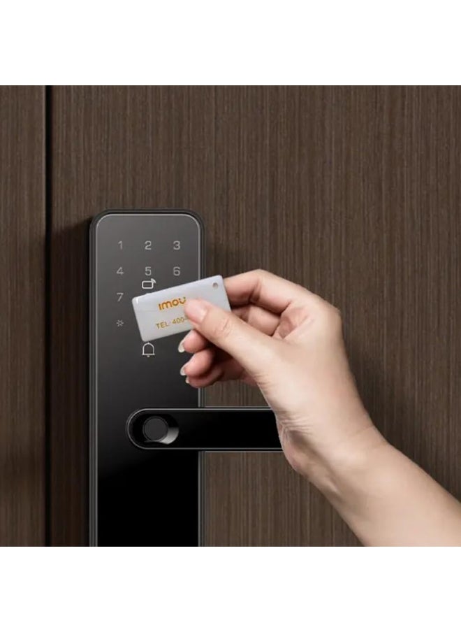 IMOU Imou K1S-W Smart Door Lock, WiFi Digital Lock with Fingerprint, Keypad & App Control, 5-in-1 Keyless Entry, Auto-Lock, Alexa Compatible, Waterproof, for Home & Apartment Security  - Image 4