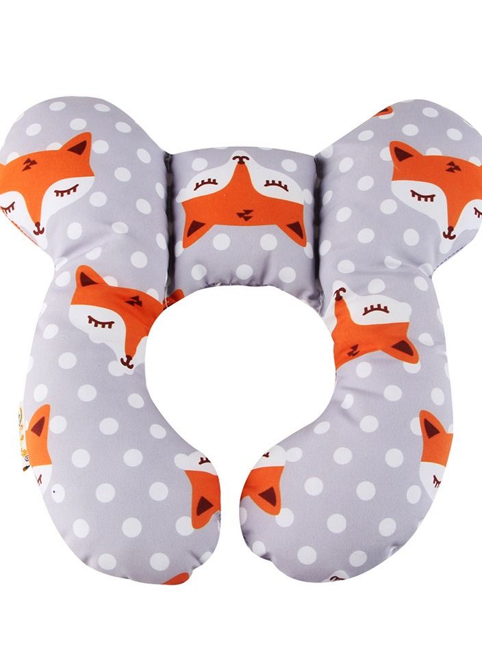 KAKIBLIN Baby Anti-offset Head Fixed Head  U Shaped Pillow