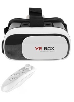 VR Box VR Box VR02 3D Virtual Reality Video Glasses Virtual Reality Goggles Eye Protection Adjustable for Smartphone with Bluetooth Gamepad Remote Controller  - Image 1