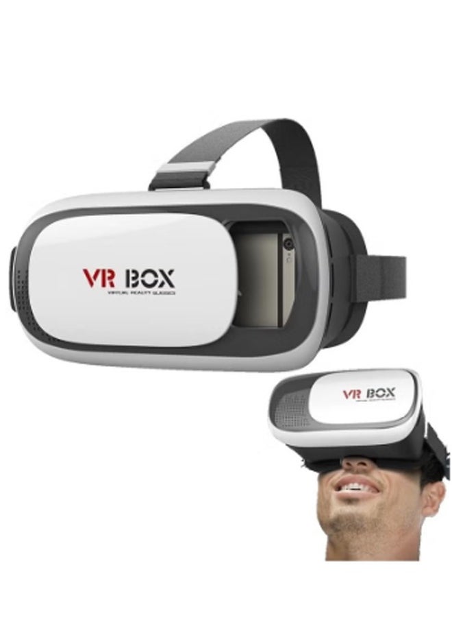 VR Box VR02 3D Virtual Reality Video Glasses Virtual Reality Goggles Eye Protection Adjustable for Smartphone with Bluetooth Gamepad Remote Controller