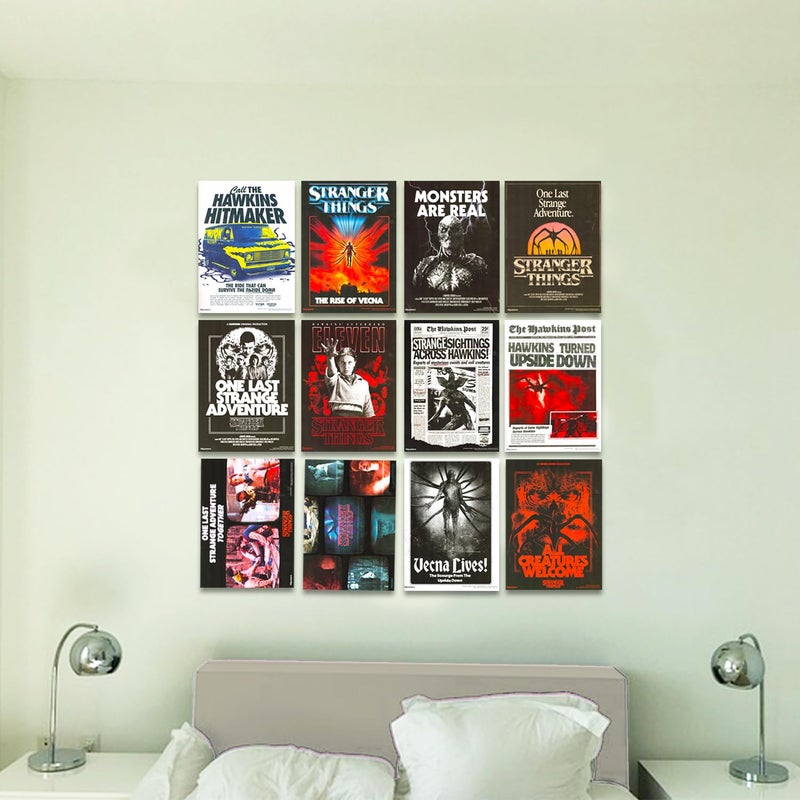 Stranger Things Poster Book - Bundle Includes 12 Posters Featuring Season 5 Final Season Artwork for Boys Room Decorations Plus Bookmark | Stranger Things Room Decor for Boys, Girls, Kids - Image 2