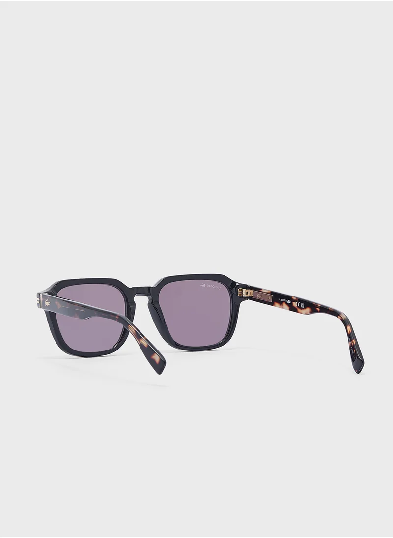 LACOSTE Modified Rectangle Sunglasses L6046S