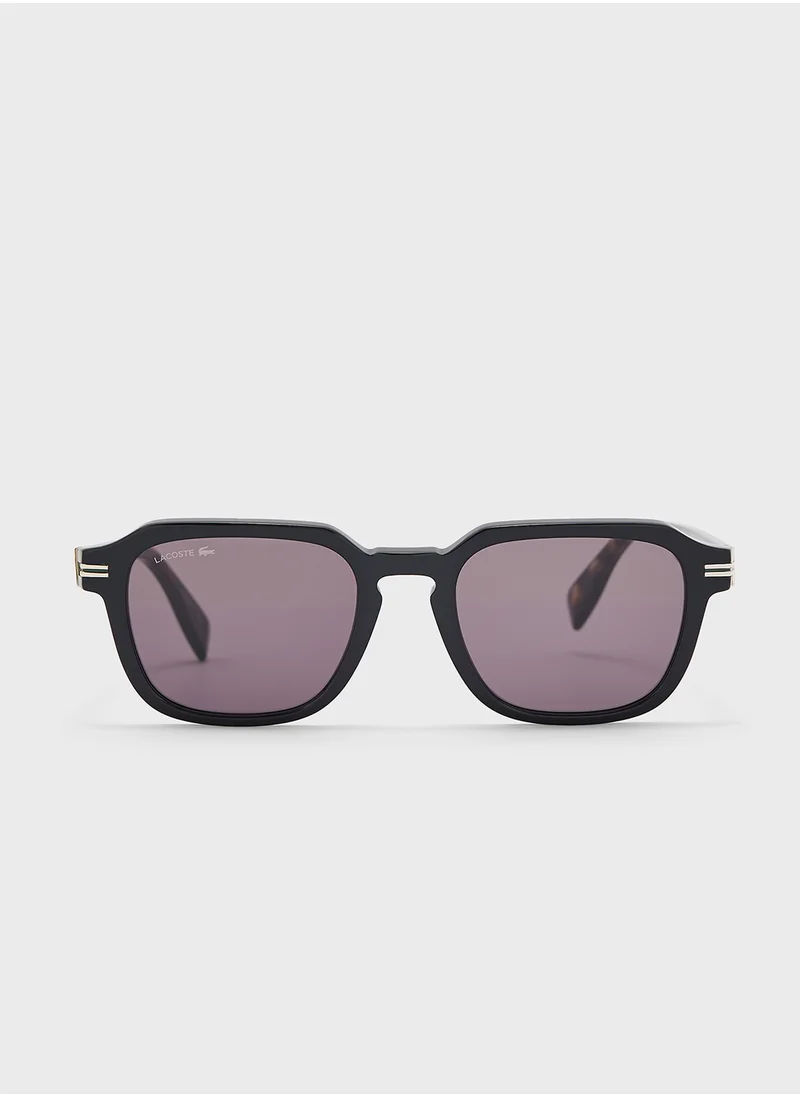 LACOSTE Modified Rectangle Sunglasses L6046S