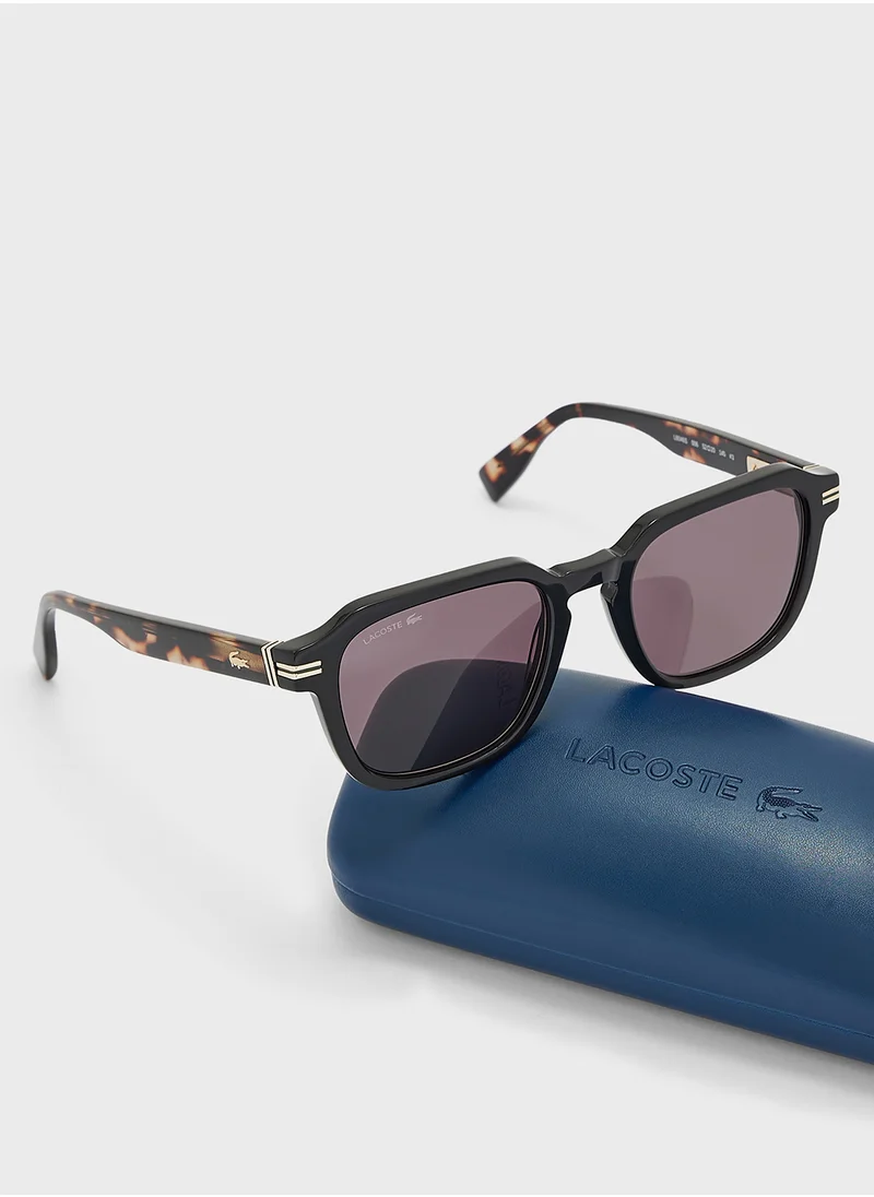 LACOSTE Modified Rectangle Sunglasses L6046S