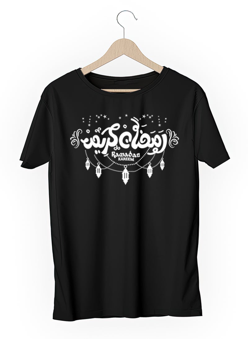 Fashion World Cotton T-shirt Printed with High-quality Ramadan  - Image 3