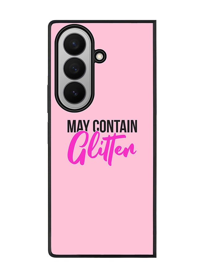 Stylizedd For Samsung Galaxy Z Fold7 Case,Slim fit Camera Protection, Shockproof Thin Phone cover  - May contain Glitter