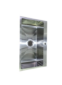 HAR & Unex Stainless Steel Kitchen Sink With Mixer Hole 75x45 Cm  - Image 3