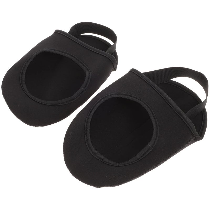 Coheali 1 Pair Thermal Overshoe Windproof Cycling Shoe Covers Outdoor Reflective Edging - Image 2
