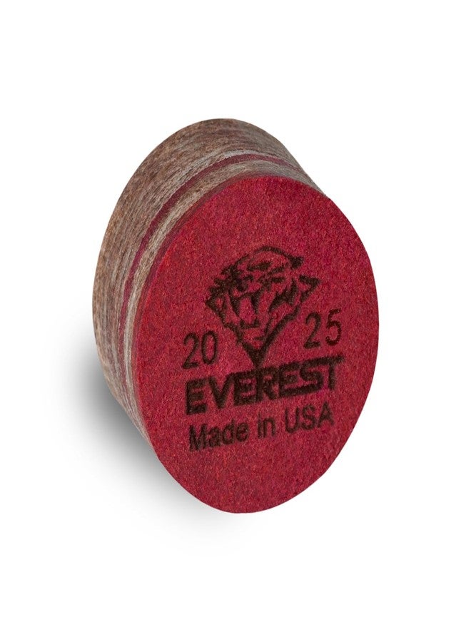 TigerProducts Tiger Everest Laminated Pool Billiard CUE TIP - 1 pc - 14 mm - Image 1