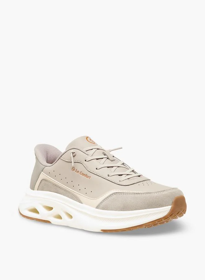 Le Confort Men Lace-Up Ankle Sneakers