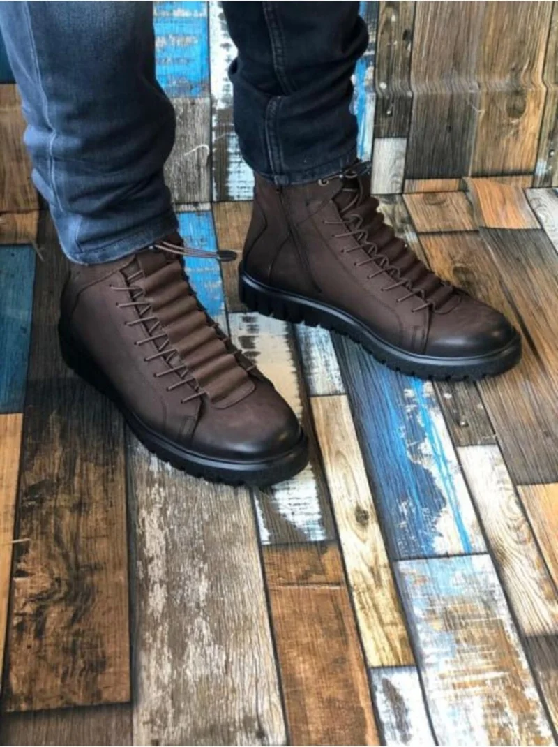 Hammer Jack Brown Leather Men's Boots 102 17945 V1