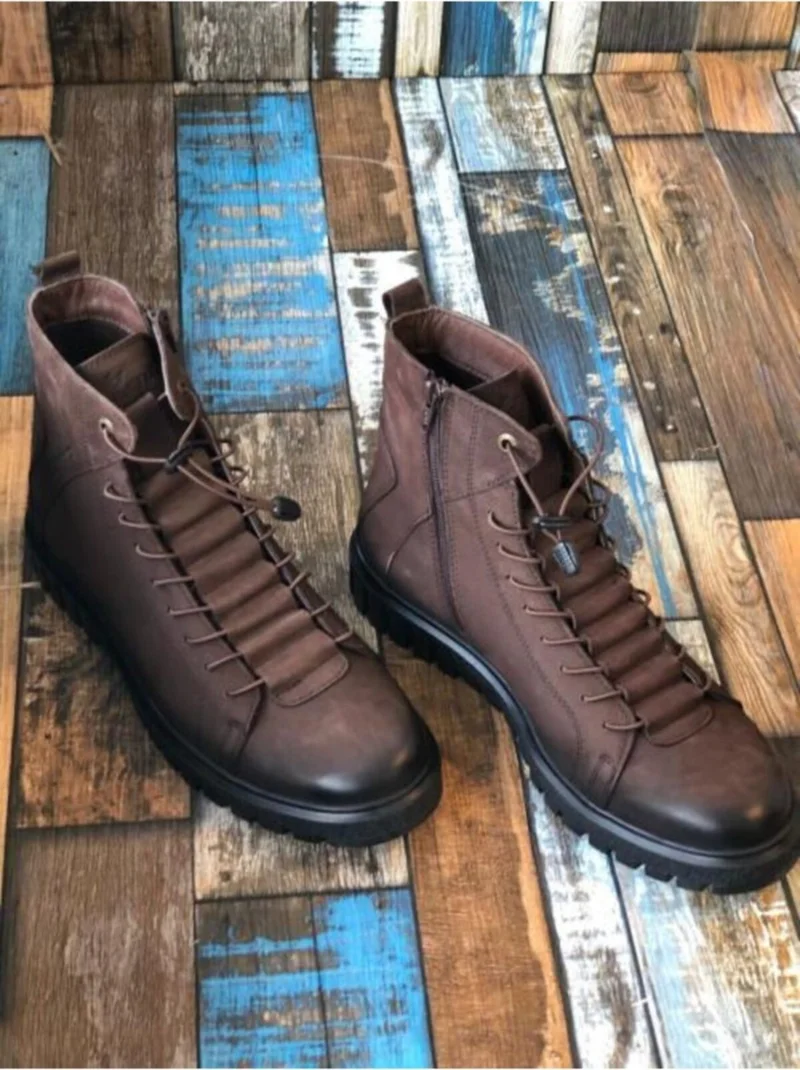 Hammer Jack Brown Leather Men's Boots 102 17945 V1