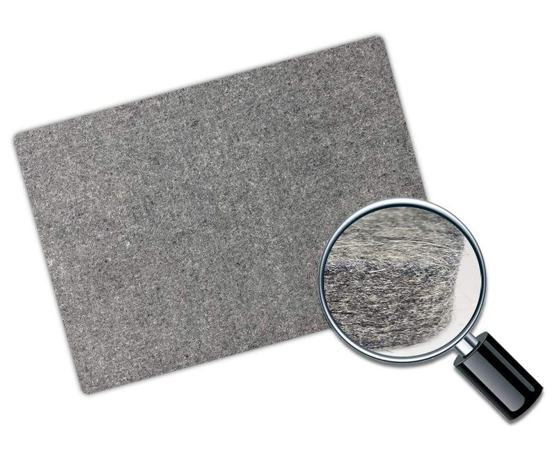 TORISING Wool Pressing Mat for Quilting 17”x24” - 100% Wool Heat Press Pad for Quilters Ironing - Image 3