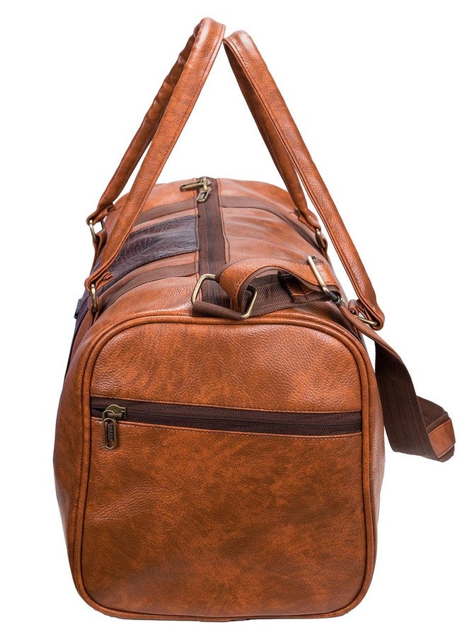 Killer Jamaica Faux PU Leather 30-Litre Duffle Bag (Tan) - Image 4