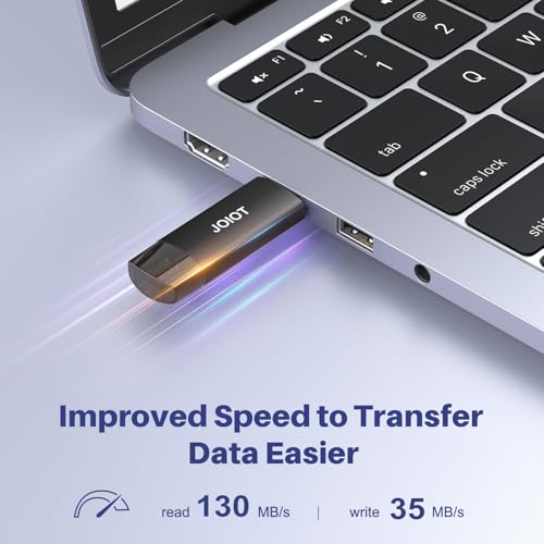 JOIOT 256GB USB C Flash Drive Dual USB 30 Type C USB A Portable 2in1 Thumb Drive for Smartphone Tablet Computer Mac iPhone 15 Black - Image 3