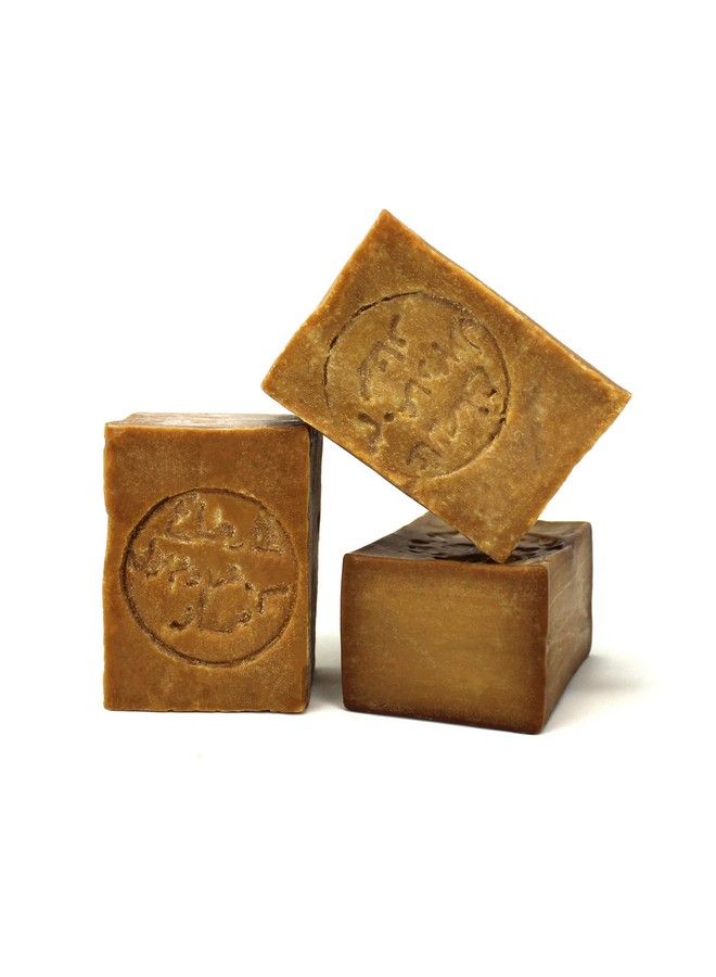 LYNPHA VITALE Aleppo Soap Bar With Olive Oil And 16% Of Laurel Oil Original Recipe Handmade And Organic Natural Soap Bar Suitable For Sensitive Skins Ideal As Body Soap And Shampoo 3 Soaps - Image 2