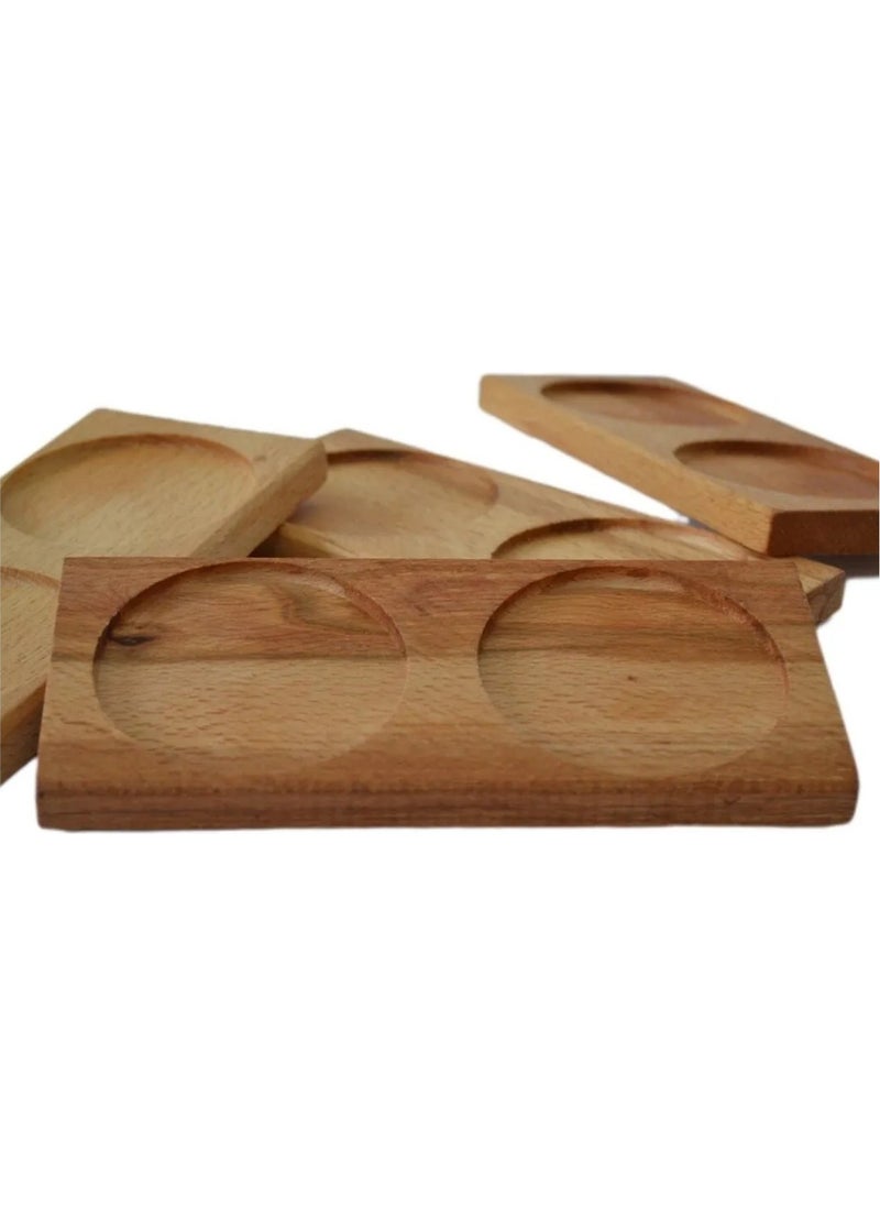 Tamu Wooden Oil Pot Vinegar Bowl Stand Base  - Image 3
