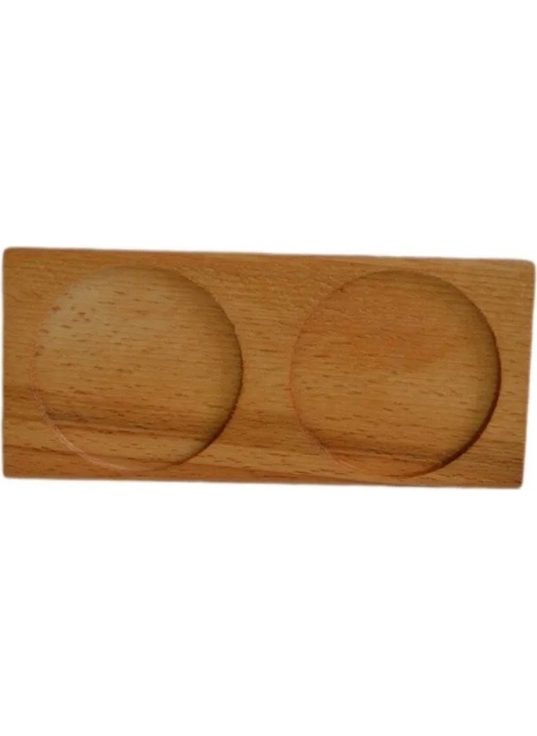 Tamu Wooden Oil Pot Vinegar Bowl Stand Base  - Image 5