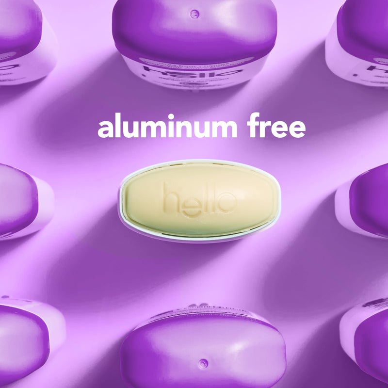 hello Lavender Vanilla Aluminum Free Deodorant for Women and Men with Shea Butter, 24-Hour Freshness, Baking Soda Free Deodorant, Dermatologically Tested, 2.6 oz Stick - Image 2