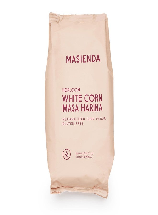 Masienda Heirloom White Corn Masa Harina/Flour. Nixtamalized Corn Flour Perfect for Corn Tortillas, Tamales, Tostadas, Pupusas, Arepas and More. Gluten-Free, Non-GMO, Preservative-Free. 2.2 Pounds. - Image 1