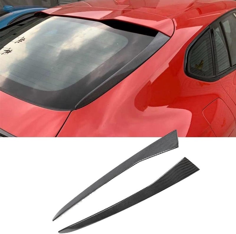 QASULER Carbon Look Rear Window Spoiler for BMW X4 G02 - Image 3