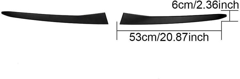 QASULER Carbon Look Rear Window Spoiler for BMW X4 G02 - Image 2