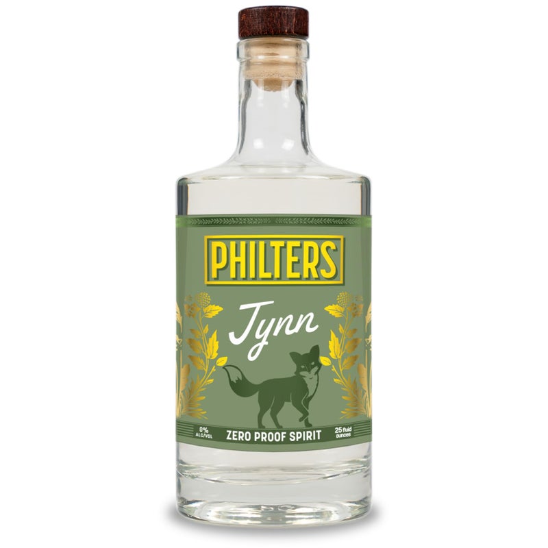Philters Non-Alcoholic Jynn, Zero Proof Gin Spirit, Alternative Drink Made in USA, All Natural Flavors, 25 Fl Oz - Image 1