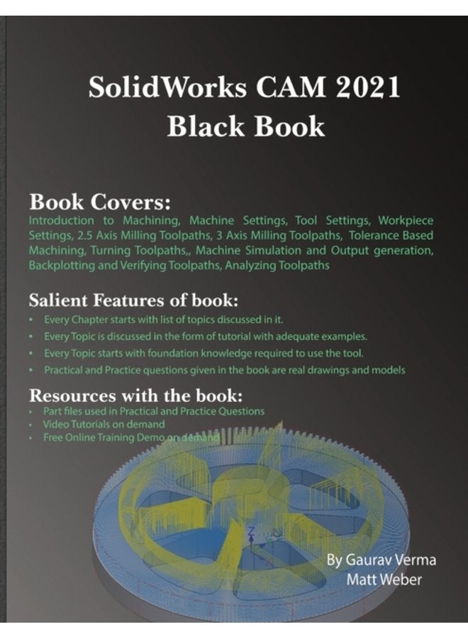 SolidWorks CAM 2021 Black Book - Paperback