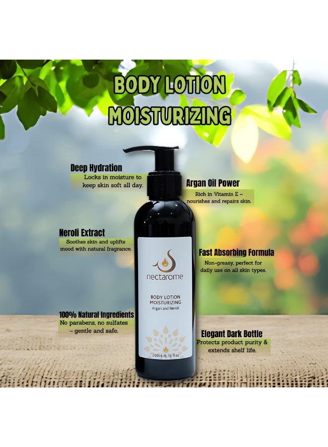 Auramoon Nectarome Body Lotion Argan and Neroli - Image 3