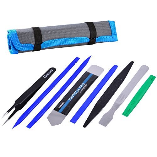 JacobsParts Professional Opening Pry Tool Repair Kit with Non-Abrasive Nylon Spudgers and Anti-Static Tweezers, 8 Piece Set - Image 1