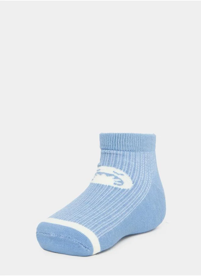 Styli Pack of 5 - Striped & Printed Ankle Socks