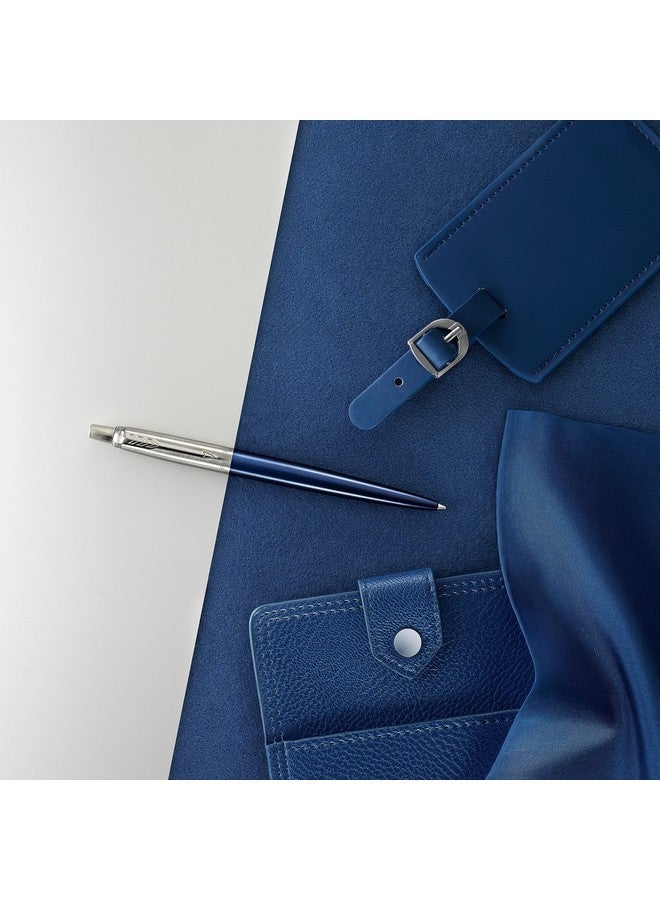 PARKER Jotter Ballpoint Pen, Royal Blue with Medium Point Blue Ink, Gift Box (1953186) - Image 3