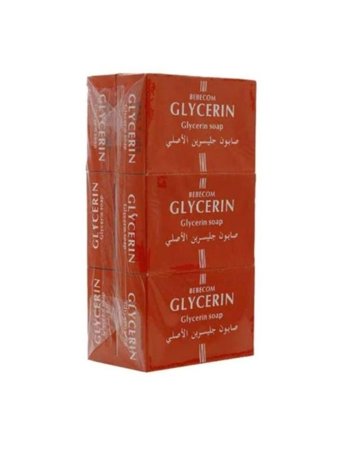 بيبكوم - مجموعة صابون بالجلسرين مكونة من 6 قطع 6x125جرام - Image 1
