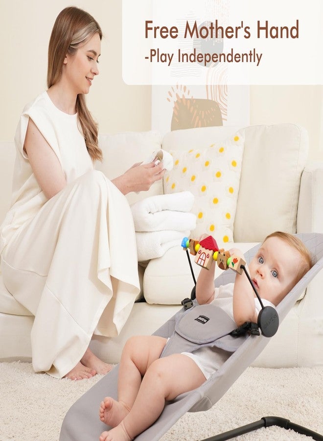 iGRATENS Baby Rocker Toy for Baby Rocker Soft & Bliss Easy to Install and Remove Child-friendly Materials Exciting Design for Curious Babies Pet Paradise - Image 4