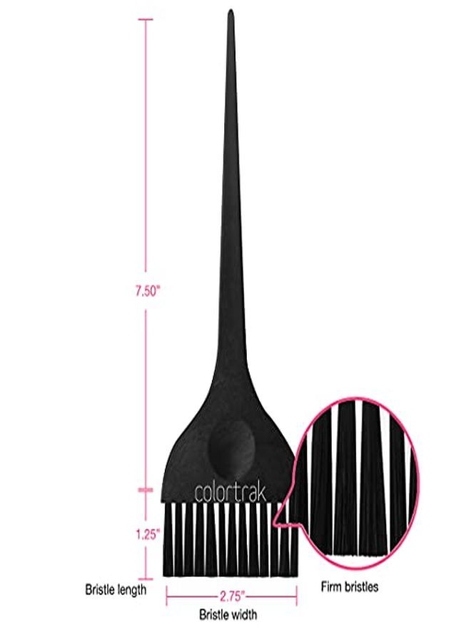 Colortrak Extra Wide Hair Color Brushes 3 Inch Bristle Width Cuts Application Time Firm Bristles 1 Extra Wide Brush With Ultrasoft Feather Bristles Sustainable Wheat Fiber Handles - Image 4