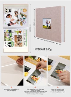 HomarKet Hardcover DIY Magnetic Self Adhesive Photo Album  - Image 2