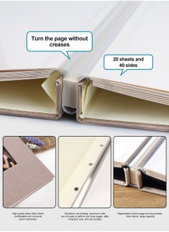 HomarKet Hardcover DIY Magnetic Self Adhesive Photo Album  - Image 3