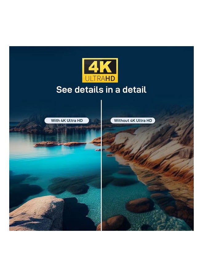 SAHM 75 Inch 4K Smart DLED TV, Frameless Design, Android 9, 3840x2160 Resolution, 16:9 Aspect Ratio, Wall Stand Included, Black Color | Model Name: SHM-75LHKS - Image 5
