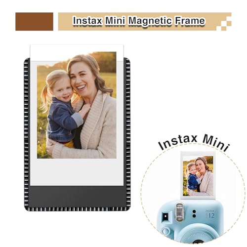 CHUNNIAO Magnetic Picture Frames,Compatible with Fuji Instax Mini Photo Film,Picture Size 3.4X2.1” - Image 2
