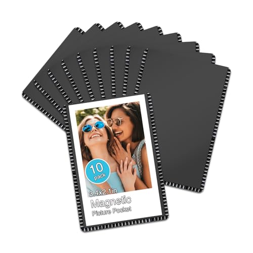 CHUNNIAO Magnetic Picture Frames,Compatible with Fuji Instax Mini Photo Film,Picture Size 3.4X2.1” - Image 1