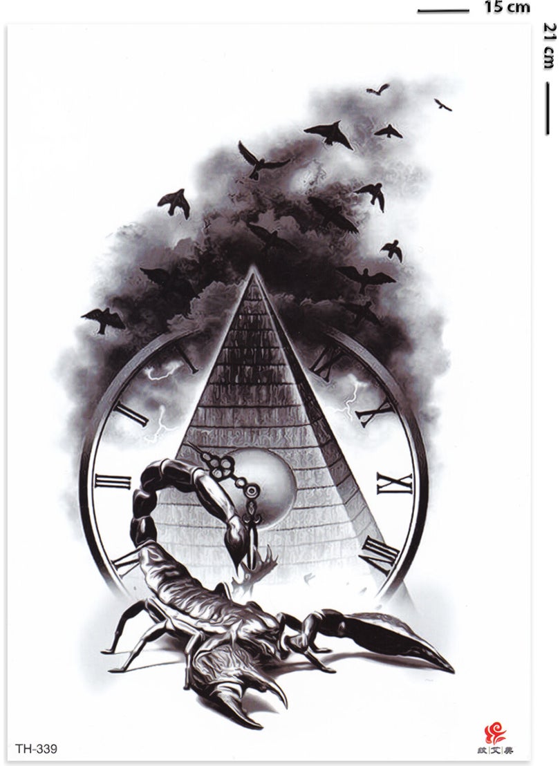 BP Tattoo - Sasori Large Scorpion Tattoo - Image 1