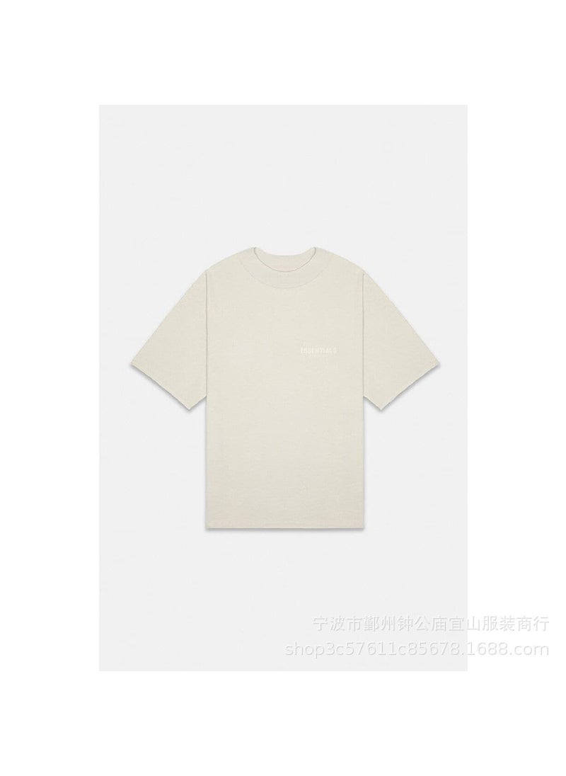 Generic - 2022SS Short Sleeve FOG Velvet Tee Essentials Fashion Linen - Image 1