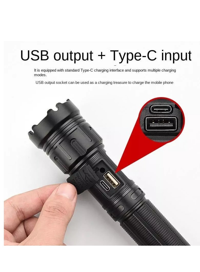 25W Super Bright Rechargeable LED Flashlight  - Image 5