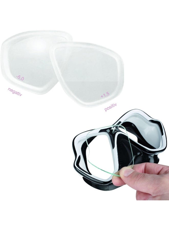 Mares Mares Optical Lens X-Vision 2014 Negative 2.0 Dioptries Right