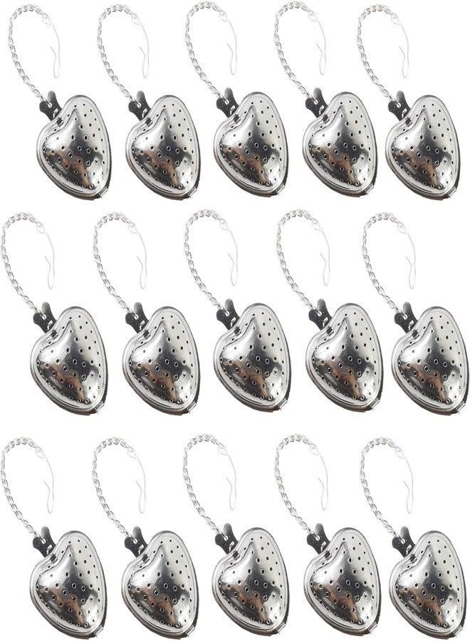 ROYHOO 15PCS Stainless Steel Tea Ball 1.5 Inch Tea Infuser Strainers Tea Strainer Filters Tea Interval Diffuser for Tea - Image 1