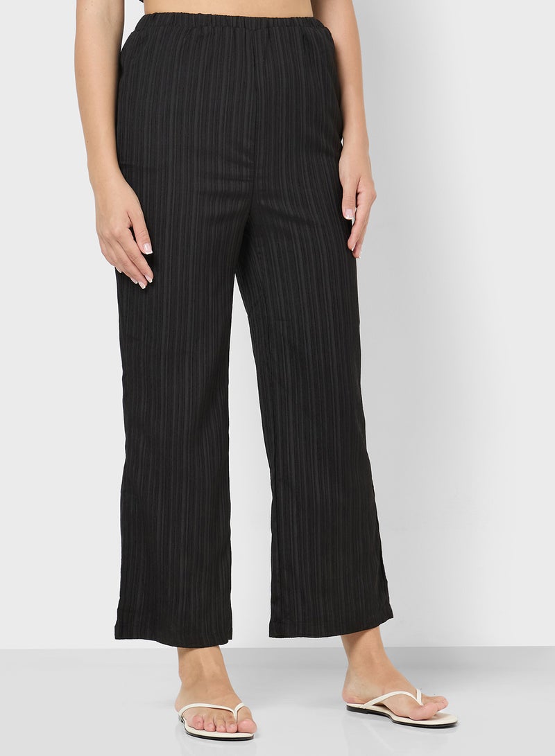 Ginger Plisse Button Down Shirt & Pant Set - Image 5