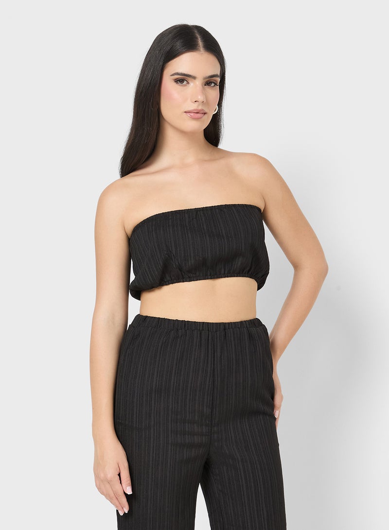 Ginger Plisse Button Down Shirt & Pant Set - Image 4